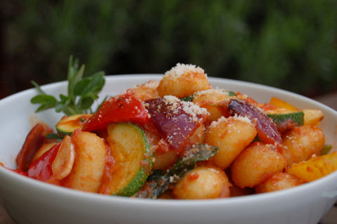 Sültzöldséges gnocchi