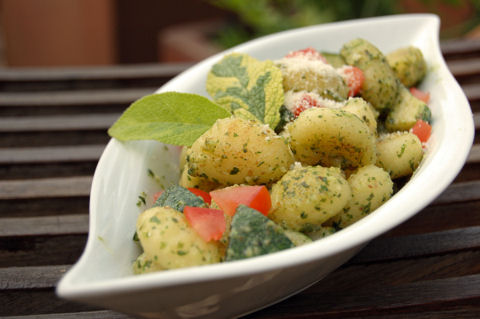 Sültzöldséges gnocchi