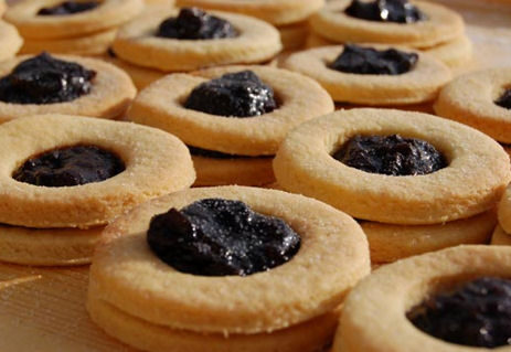 Szilvalekváros linzer