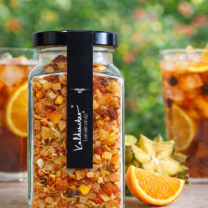 Mangó és barátai, gyümölcstea keverék