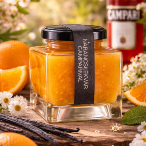 Prémium Narancslekvár Camparival ajándék díszdobozzal