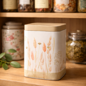 Virágos teatároló doboz