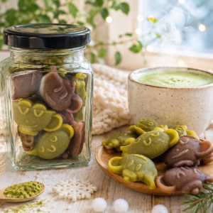 Matcha mix gumicukor tea